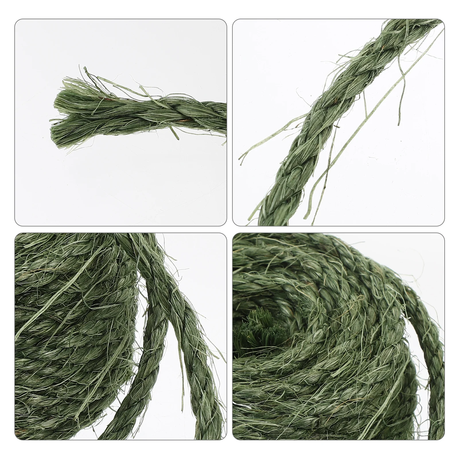 

Durable Sisal Hemp Rope Cat Scratching Pad Replacement Multi Function Diy Cat Tree Accessories 6mm X 10m