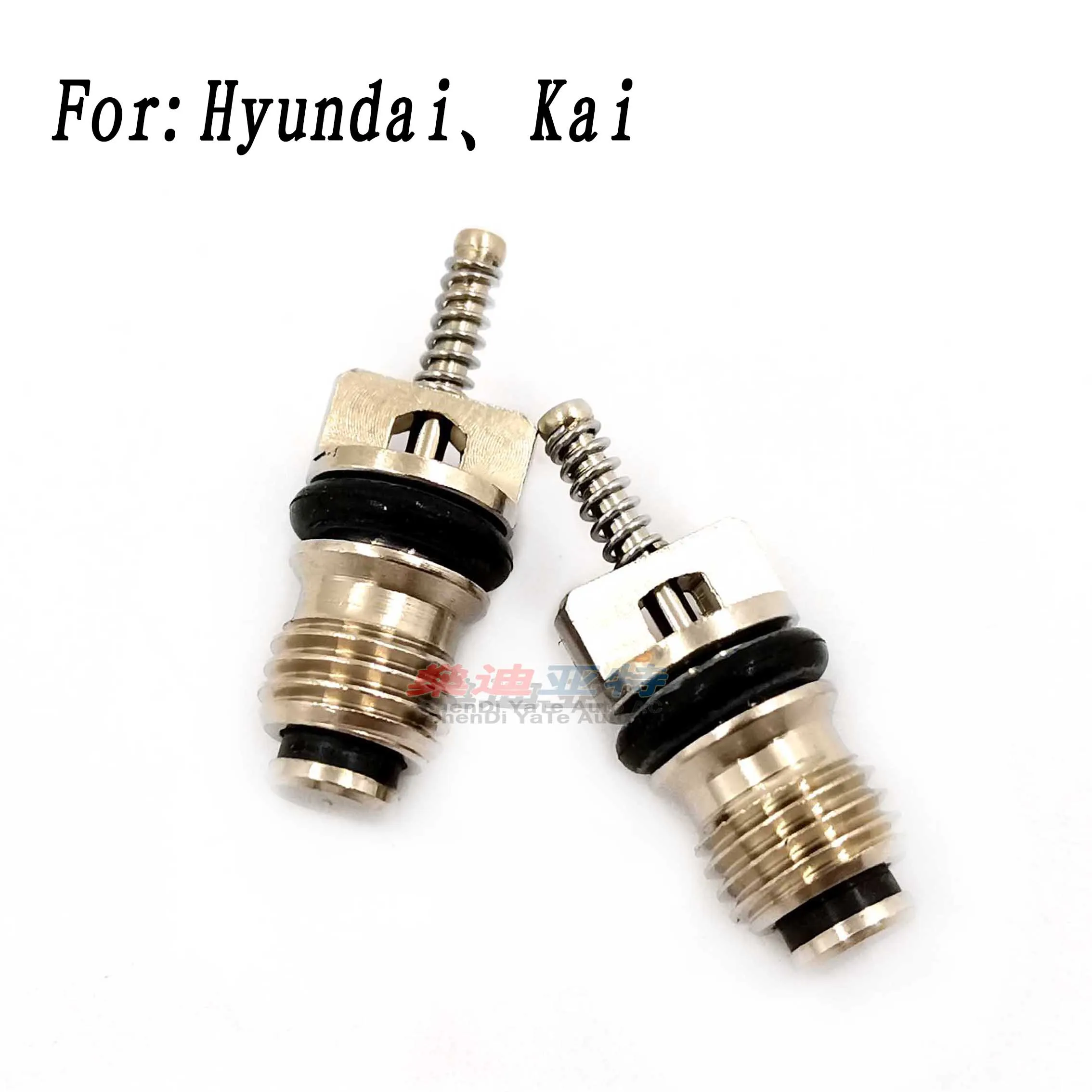 A/C Valve Core For  Kai Celatu Vickers VQ K5 K9 K2 Hyundai IX30 IX35 Elantra Sonata Air Conditioning Refrigerant Valve Core