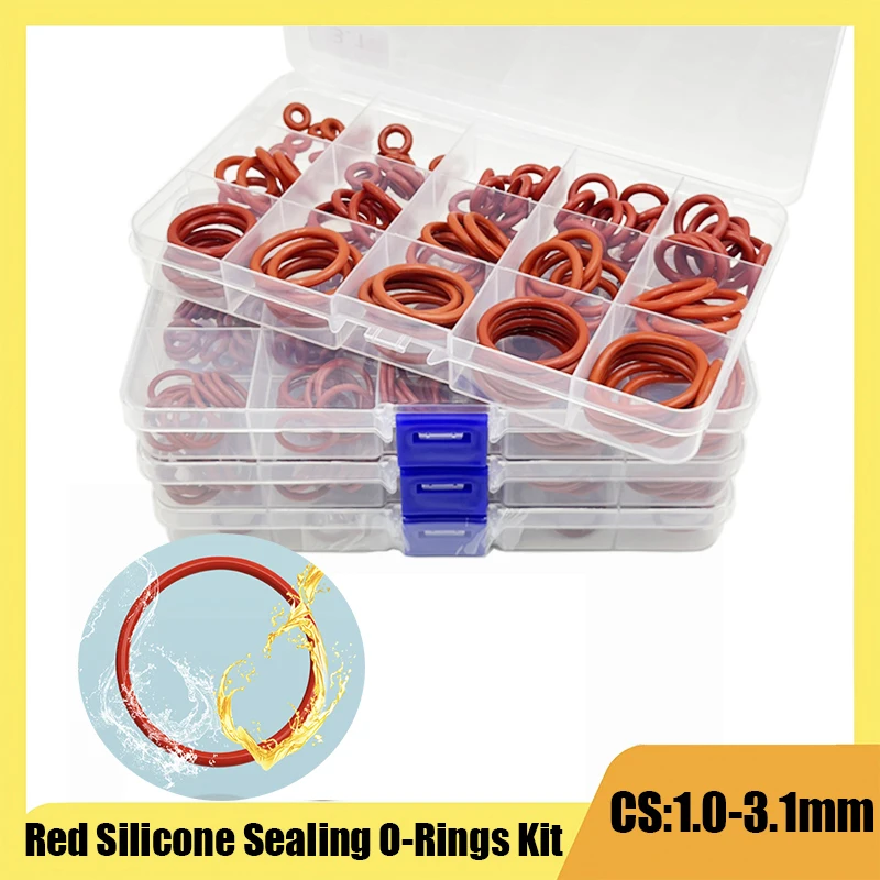 Silicone O Ring Coffee Machine Silicone VMQ O-Ring Seal Washer Plumbing Gasket Food Grade Oil Resistant High Temperature Oring