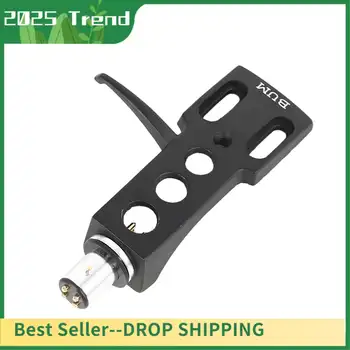 特價黑色唱盤唱頭殼,適用於Technics及其他品牌唱盤,4針觸點,適用於唱機唱頭殼 10 最佳銷售 唱頭殼轉盤 - №5