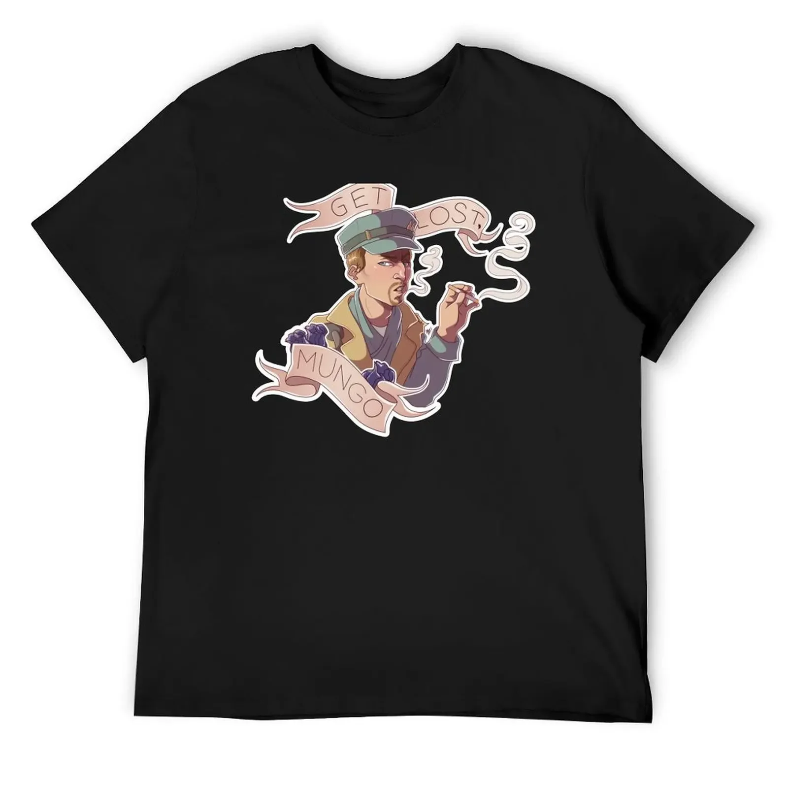 MacCready: GET LOST, MUNGO T-Shirt cute clothes for a boy anime customs design your own men clothes