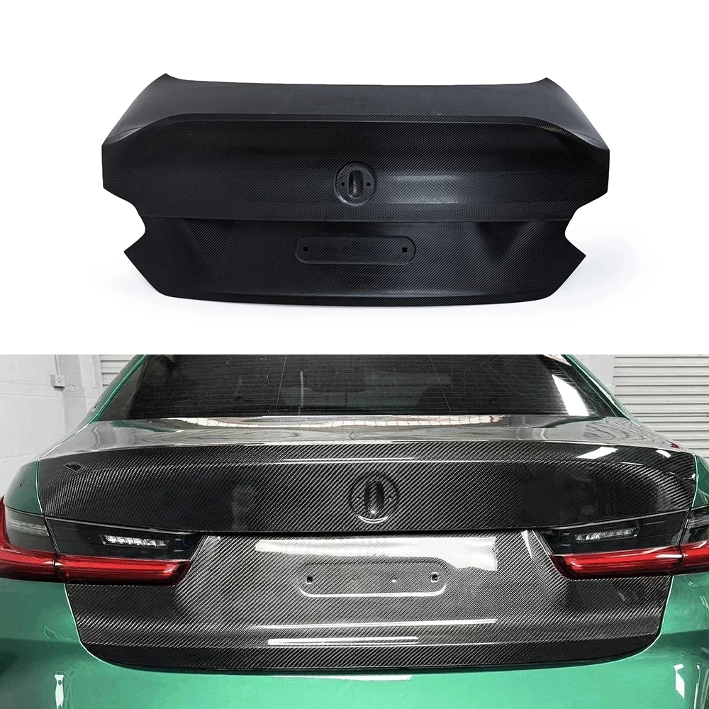 For BMW G87 M2 Genuine Dry Carbon Fiber Engine Hood Body Kit Hood Spoiler Car Accessories Trunk Lid Luggage Compartment Cover