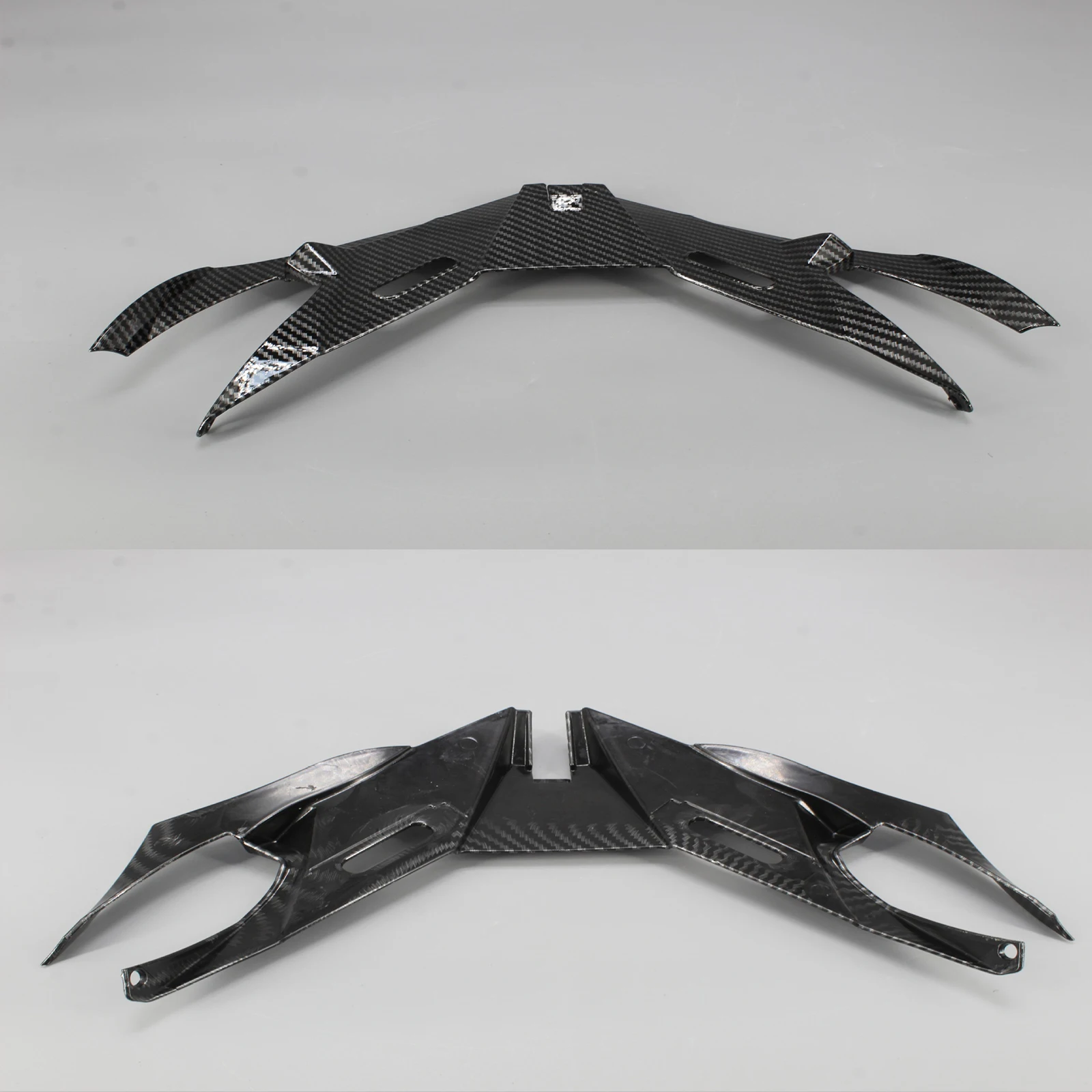 Motorcycle Front Fairing Winglet Aerodynamic Wing Cover Trim Spoiler Winglets Body Work Guard For PCX160 Click V2 125/150/160