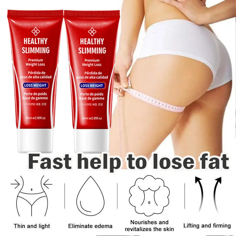 Fast Slimming Cream 100% Effective Fat Burning Flat Belly Deep Clean&Detox Lose Weight For Women And Men Remove Body Fat