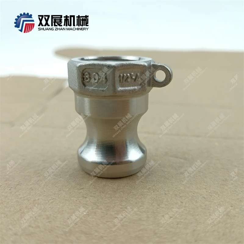 1/2" Cam and Groove Adapter X 1/2" Female Threaded Stainless Steel Camlock A Type