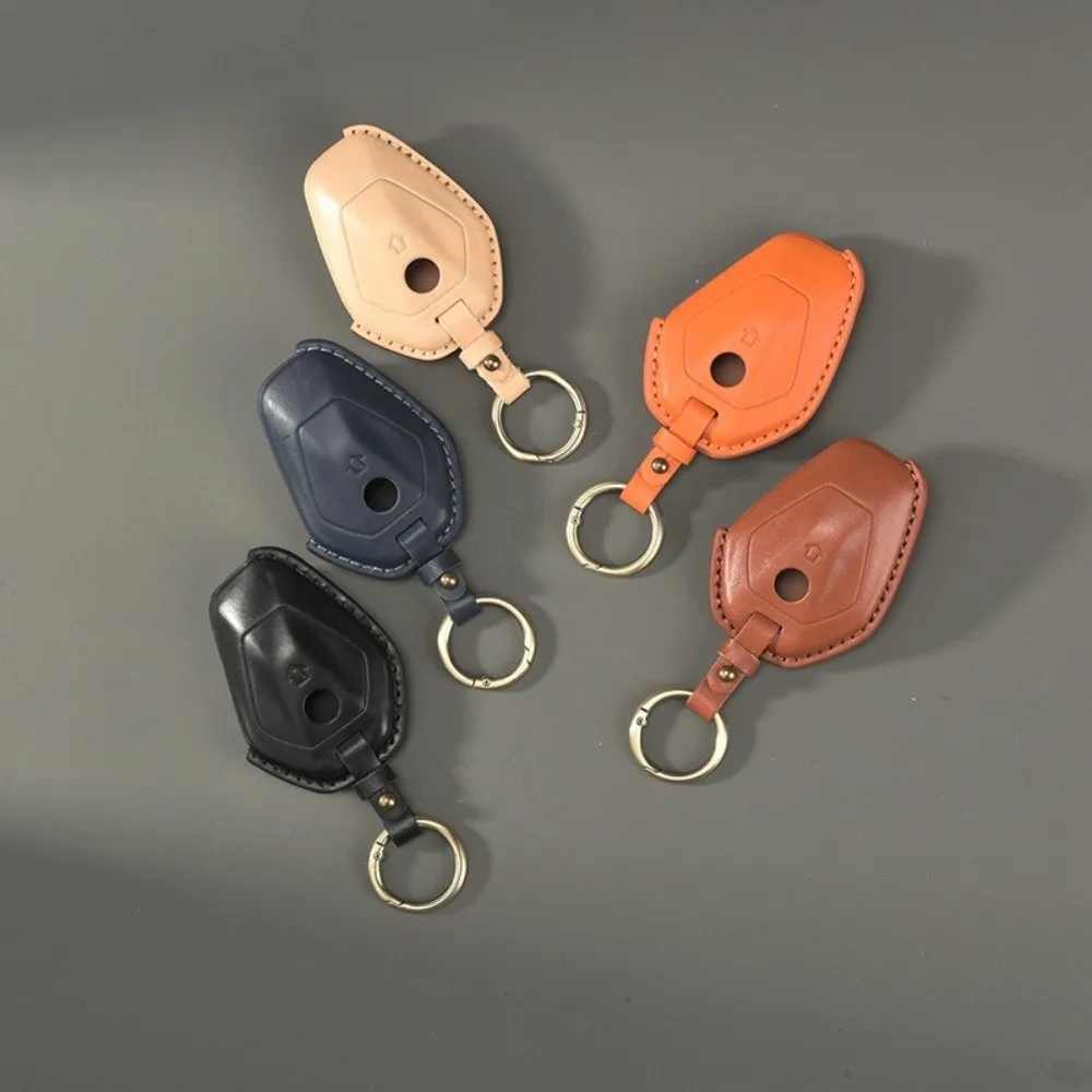 Cubierta retro para llave de motocicleta ​   Ajuste personalizado de cuero genuino ​   Llavero ​   Durable para Bmw GS R 1300 Big GS 2023 R1250 GS Beemer Boxer