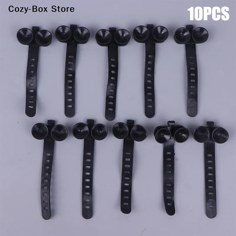 Plastic Pipe Clip - [ZY]10Pcs Aquarium Suction Cup Fish Tank