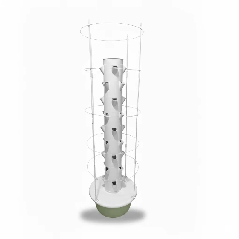 Commercial 9 Layers 36 Holes Indoor Petal Hydroponic System Growing Tower With Climbing Frame for Home