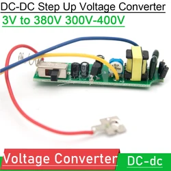 DC-DC 1.5V - 3V to 380V Boost Converter Module 300V-400V Voltage Adjustable Inverter Booster Circuit board