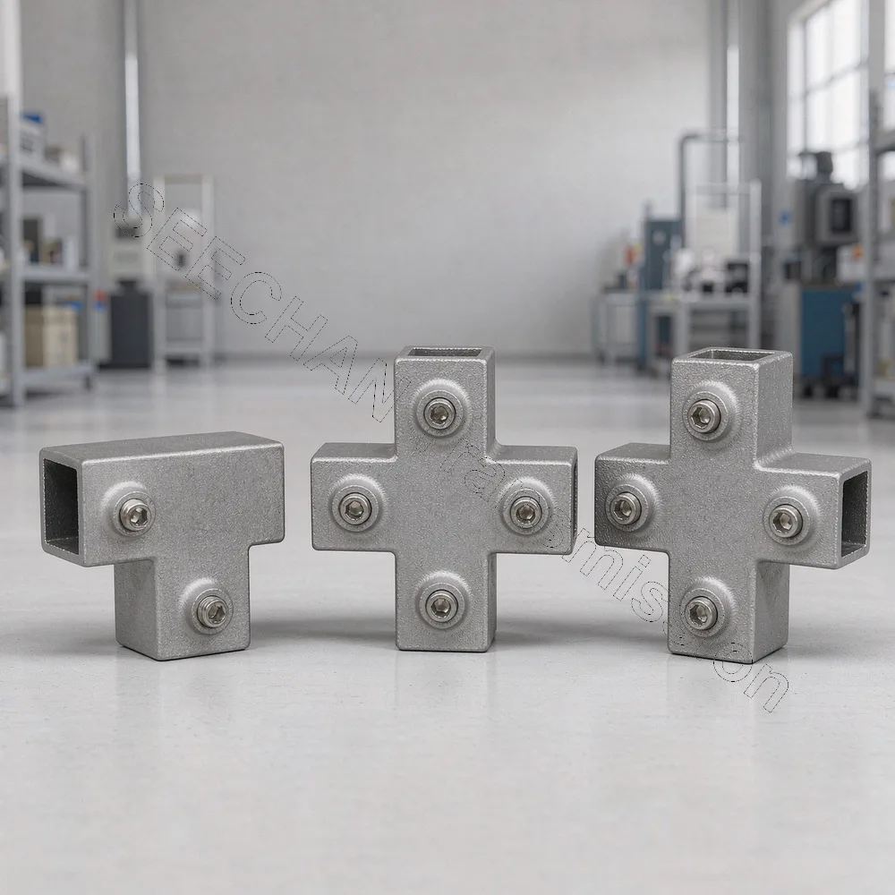 1Pcs OD 25x25mm Square Tube Connection Piece Aluminum Alloy Elbow Three-way Square Pipe Fixed Joint Storage Rack