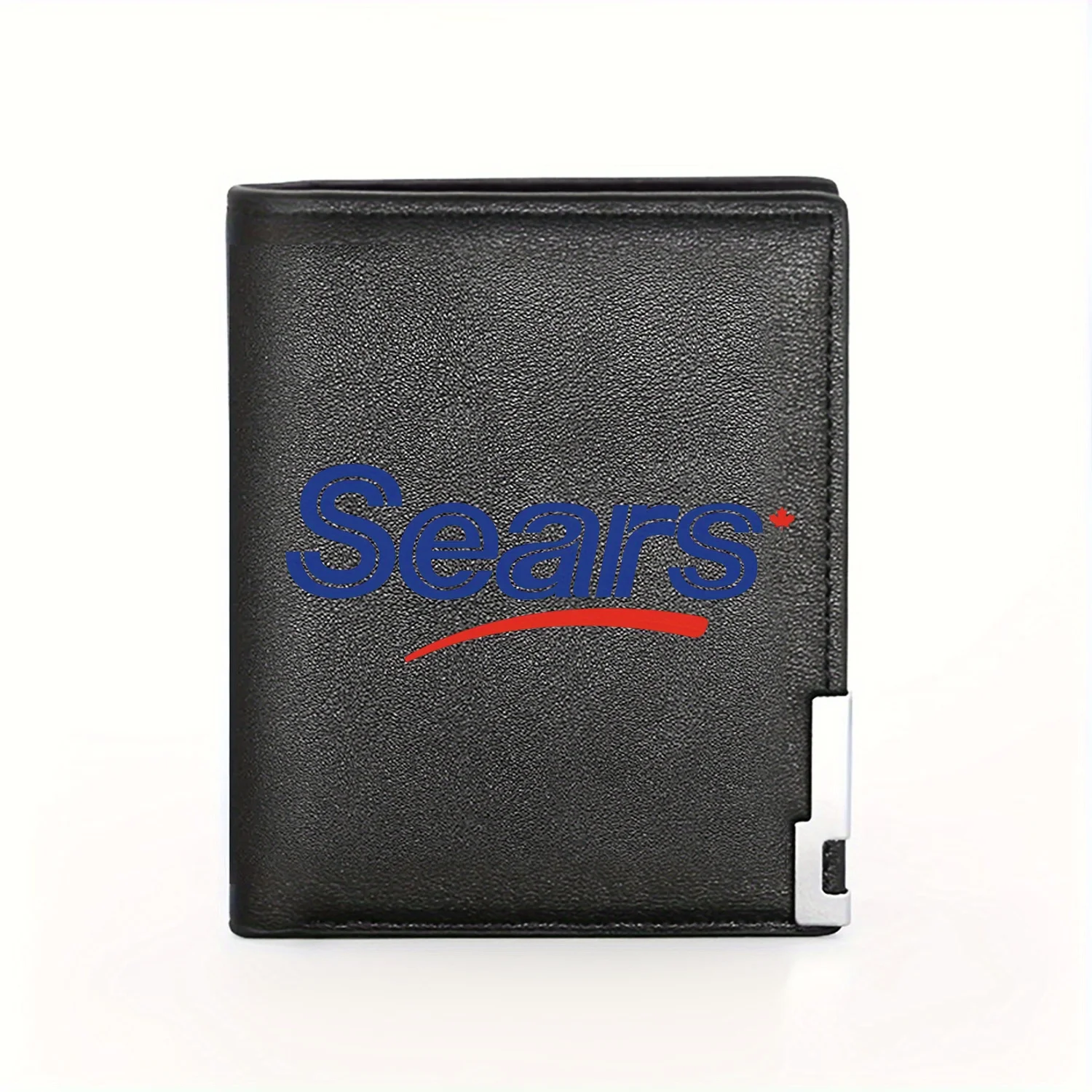 Sears Logo Business Mens Casual Elegant Simple Practical Quality Wallet Stylish Printing Graphic Creative Christmas Gift Premium