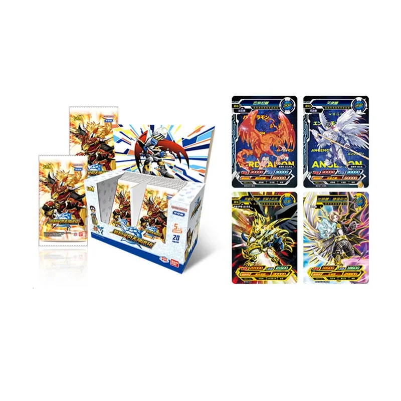 KAYOU Digimon Adventure Agumon Card Ishida Yamato Yagami Taichi Gabumon Fun Special Package Collection Cards Children Toys Gifts