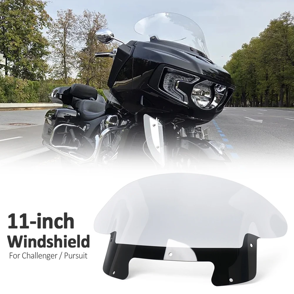 

For Indian Challenger PursuitI 2020-2025 New Front Wind Deflector Spoiler Air Deflector Windshield Protection Wind Deflector