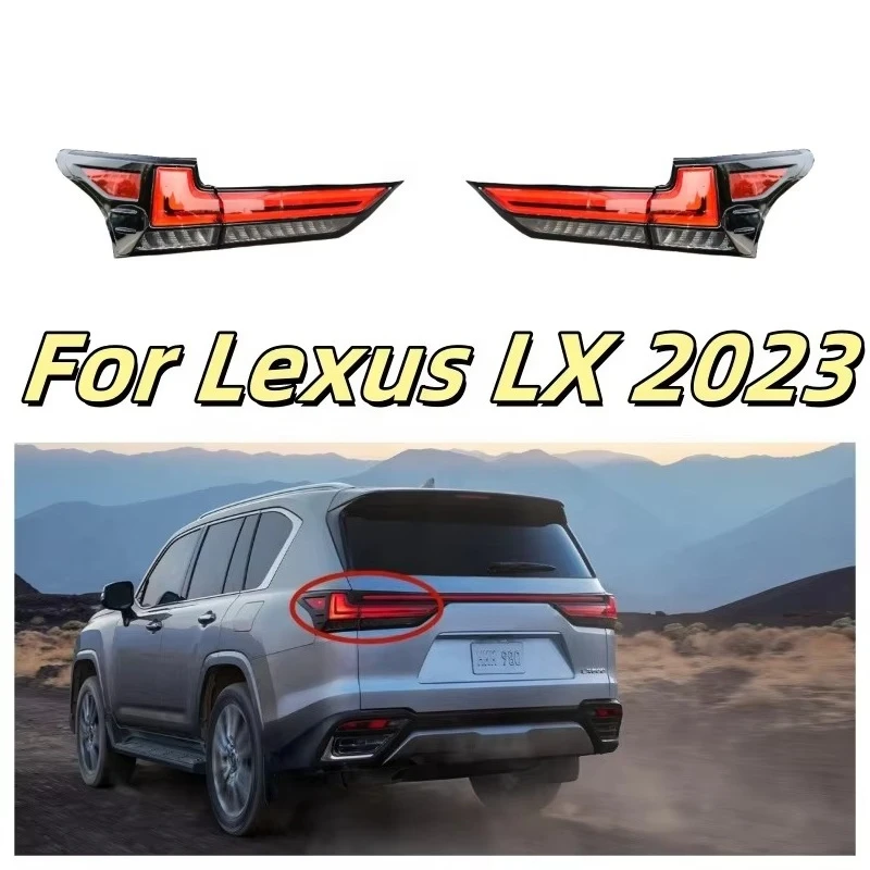 2023 for le LX Rear Tail Lights Left and Right Brake Lights Inner and Outer Tail Lights Auto Parts Be Applicable