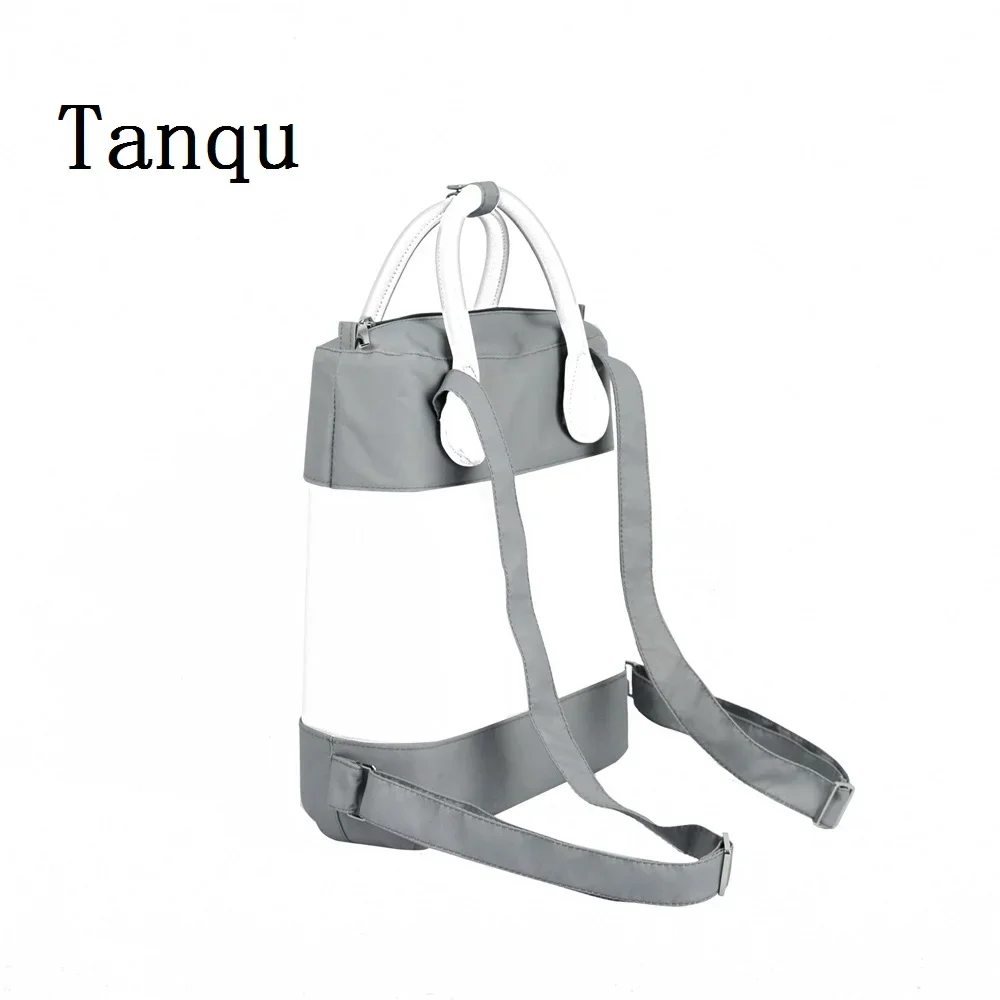 2021 Tanqu New Arrival Microfiber Fabric belt Backpack Kit with Zipper Trim for O chic bag Ochic obag