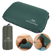 Ultralight Inflatable Pillow High Rebound Compressible Travel Pillow Portable Self Inflating Pillow for Outdoor Camping