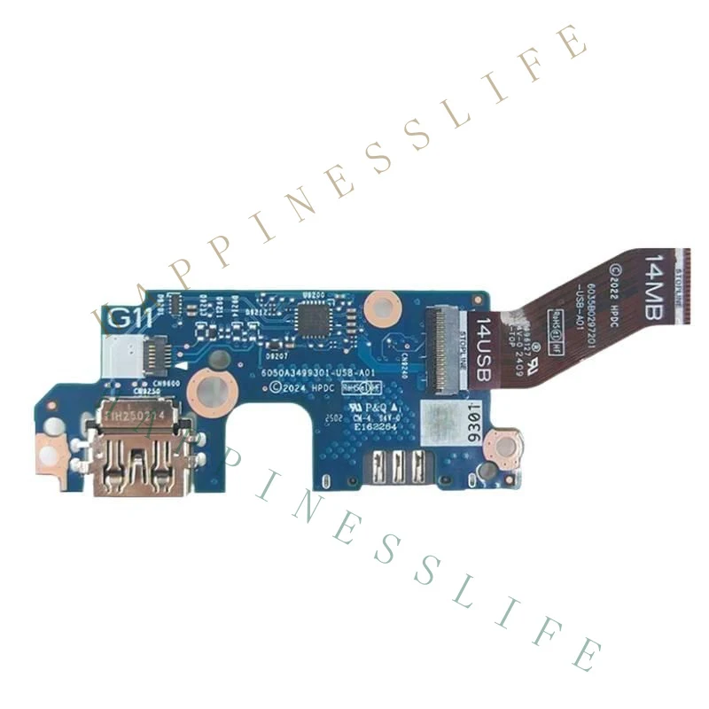 

ZR+ Brand New 6050A3499301 Suitable for HP EliteBook 840 860 G9 G10 G11 USB Board Small Module Cable