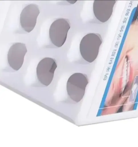 

Brand New White Dental Resin Placement Rack Syringe Storage Box Dentist Equipment Storage Shelves Dental Lab Tools