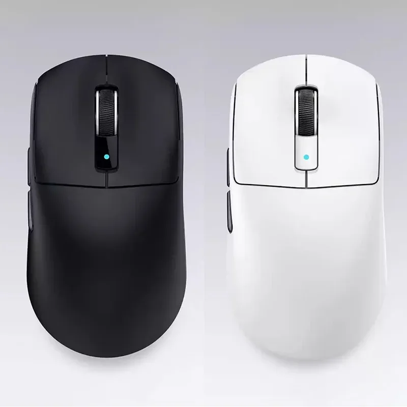 ماوس بلوتوث لاسلكي Attack Shark R6 - خفيف الوزن بثلاثة أوضاع وتأخير منخفض تصميم Esports كتم الصوت Paw3950 لاستخدام مكتب الكمبيوتر