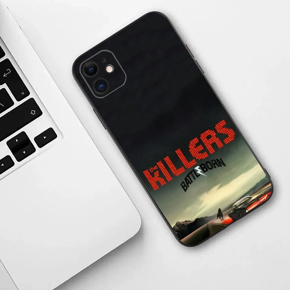 Band The Killers  Phone Case For iPhone 15,14,13,12,11,Plus,Pro Max,XS,X,XR,SE,Mini,8,7 Soft Silicone Cover