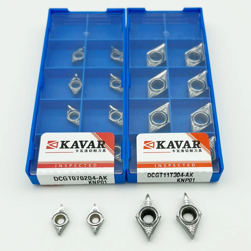 

DCGT 070202 DCGT 070204 DCGT 070208 DCGT11T304 DCGT11T308 AK KNP01 Алюминиевые токарные инструменты Лезвия для токарных станков Лезвия с ЧПУ