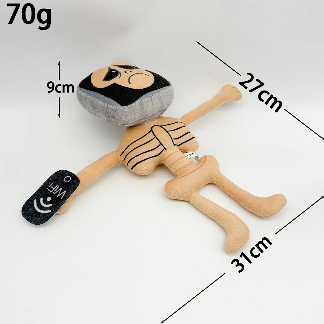 

Плюшевая игрушка-скелет «Brainrot»: милая кукла-персонаж мема для фанатов игр (Новая коллекция 2026 года)