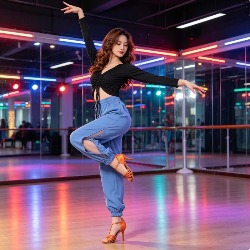 elegante-traje-de-baile-latino-para-adultos-pantalones-de-baile-elasticos-y-suaves-conjunto-de-moda-disfraz-de-baile-profesional-ideal-para-practicas-en-interiores