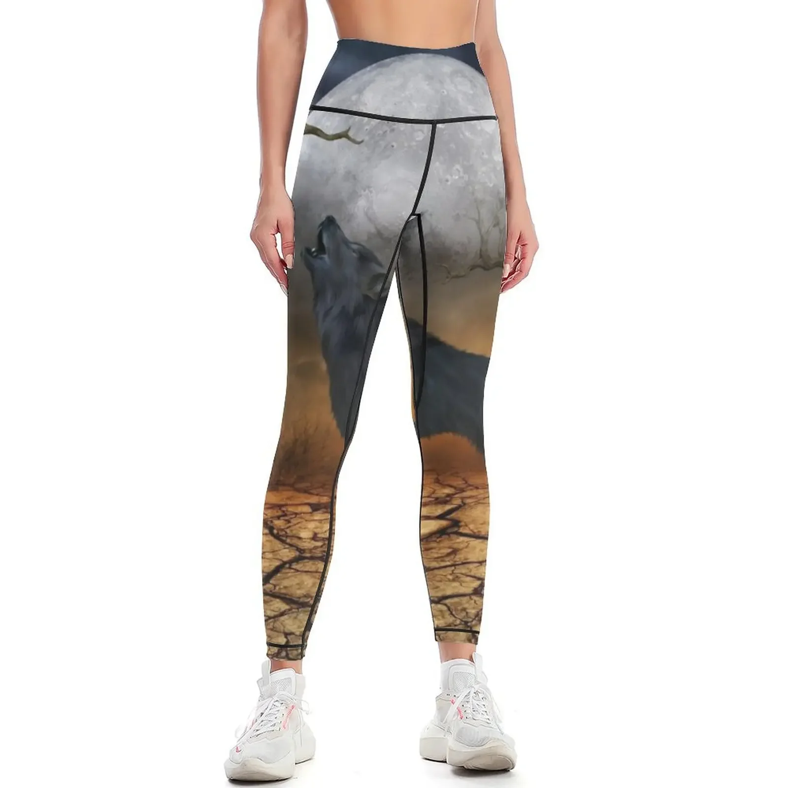 

The lonely wolf Leggings active wear Women's pants workout shorts legings for fitness Womens Leggings