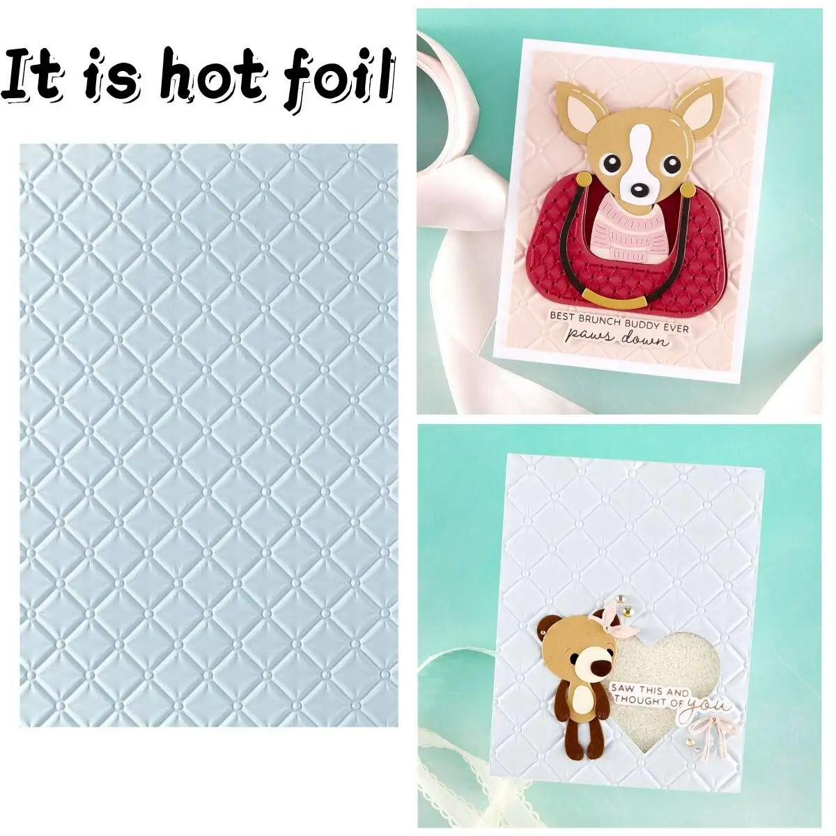 

November 2025 New Cherry Girl Life Stamps Metal Cutting Dies Stencil Hot Foil Wax Stamper For DIY Decorating Scrapbook Paper