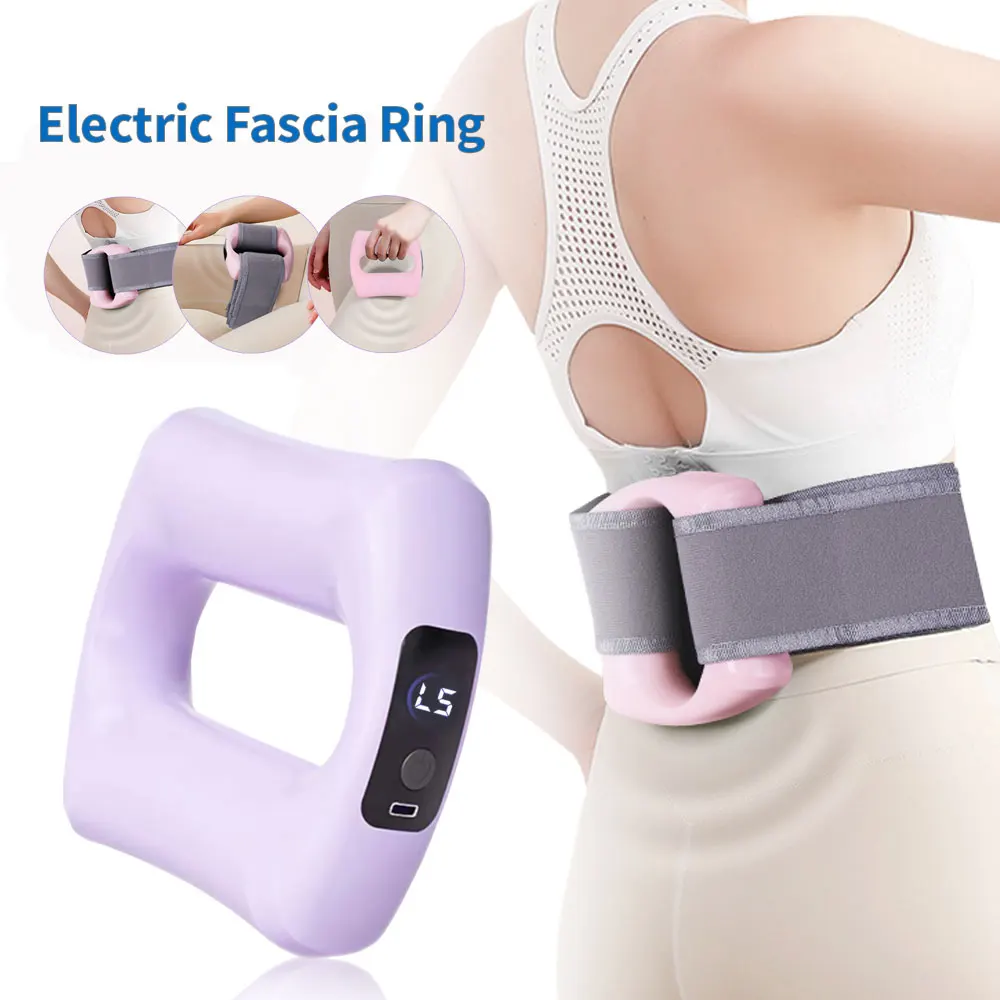 

Electric Fascia Ring 5 Speed Vibration Anti-Cellulite Relaxing Muscle Body Shaping Fascial Massager Waist Arms Thighs Massager