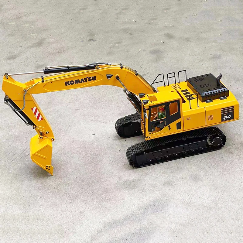 

PC360 1/12 Brushless Hydraulic Excavator Model Full Metal Remote Control Brush Excavator Construction Machinery Toy