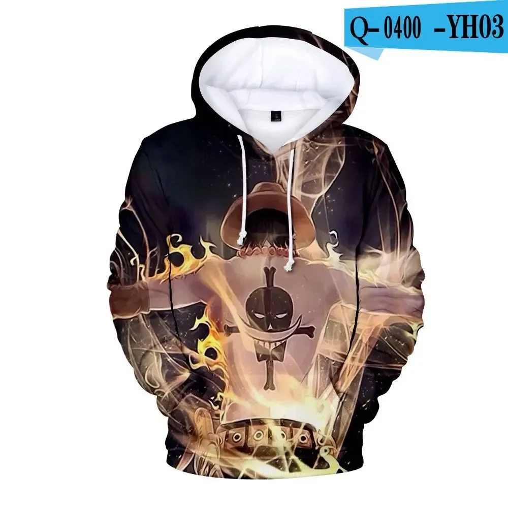 2024 New High Combustion Japanese Anime 3D Hoodie Autumn Hoodie Pullover Casual Boy Girl Fashion Top Hooded Adult Universal