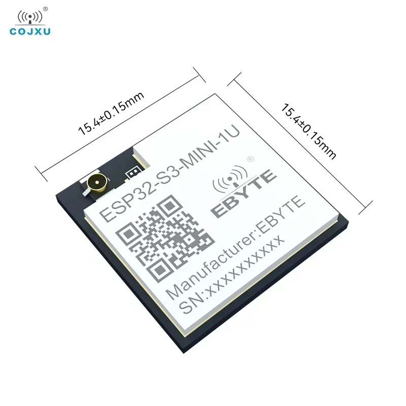 ESP32-S3 Wifi Bluetooth Module CDEBYTE E101-S3MN8-XS ESP32 Dual Core Low Power Consumption IPEX 20dBm 200M Bluetooth Mesh