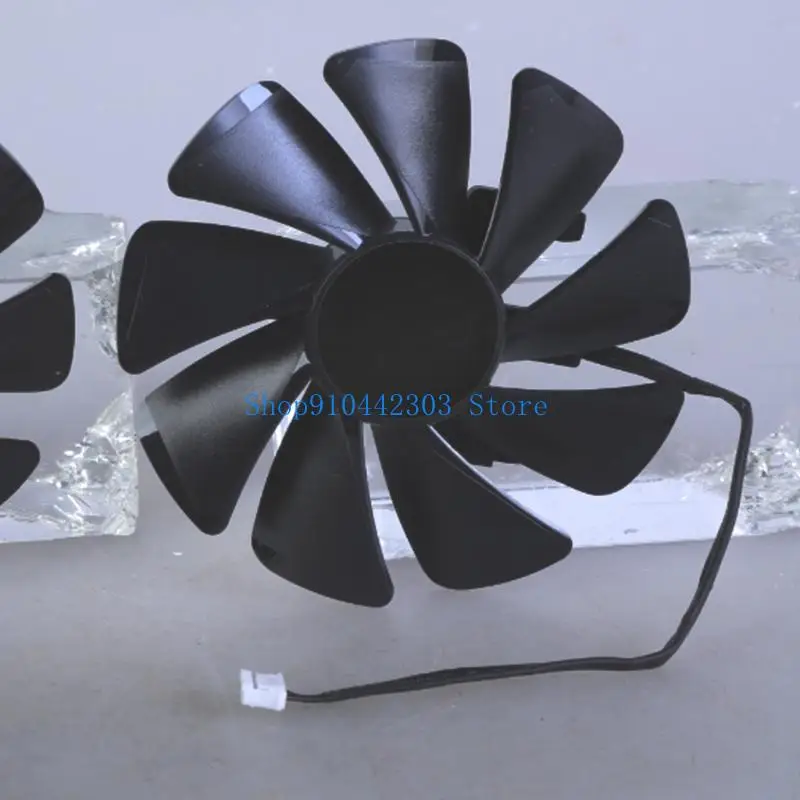 

L4MD 95mm 12V 4Pin Graphics Card Cooling Fan for RX580 2048SP 8G D5 Coolers VGA Fan as Fan Replacement FD10015M12D