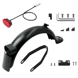 Upgraded Electric Scooter Rear Mudguard Fender Brake Taillight Replacement Accessories Parts for Xiaomi M365 Pro 2 1S sets
