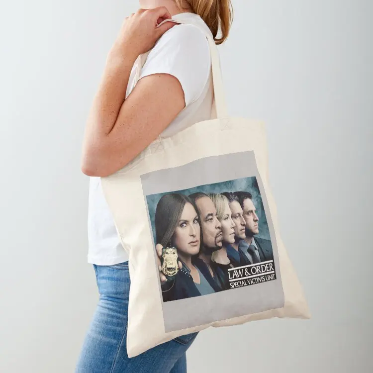 Law & Order SVU Team Tote Bag shopper bag women Shopping bags Shopper handbag tote bag screen