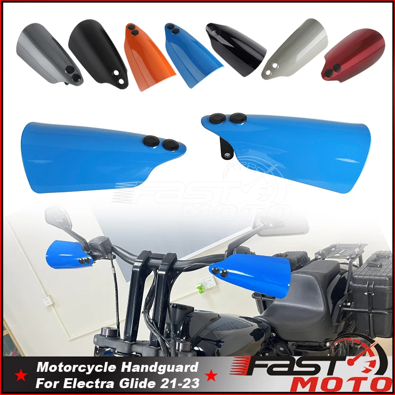 

Motorcycle Handlebar Hand Guard Handguard Shield Cover Protector For Harley Touring FLHTP FLHT FLHX CVO/SE FLHXSE FLHX 2021-2023