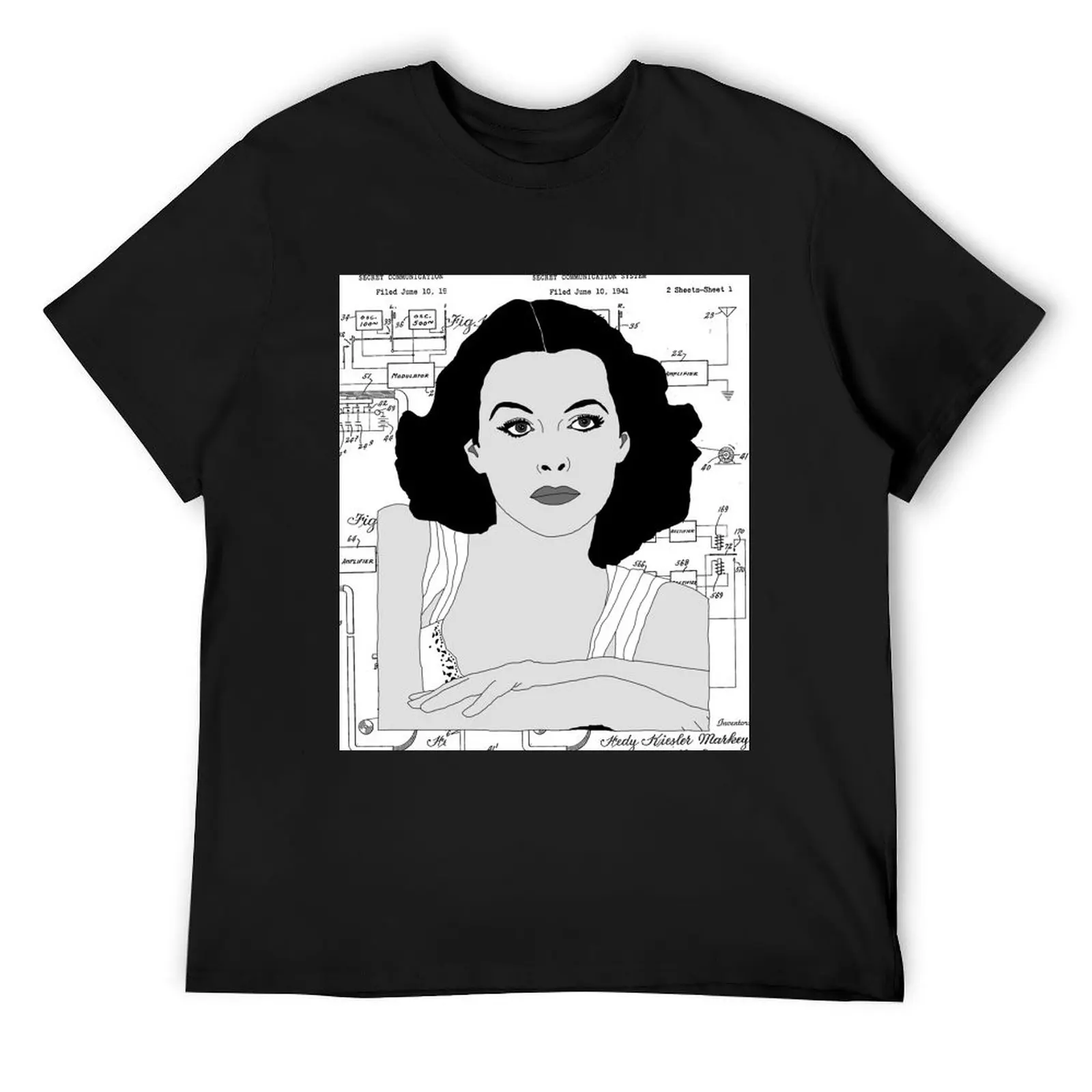 

Hedy Lamarr T-Shirt vintage man t shirt graphic t shirt vintage rapper graphic tees mens big and tall t shirts