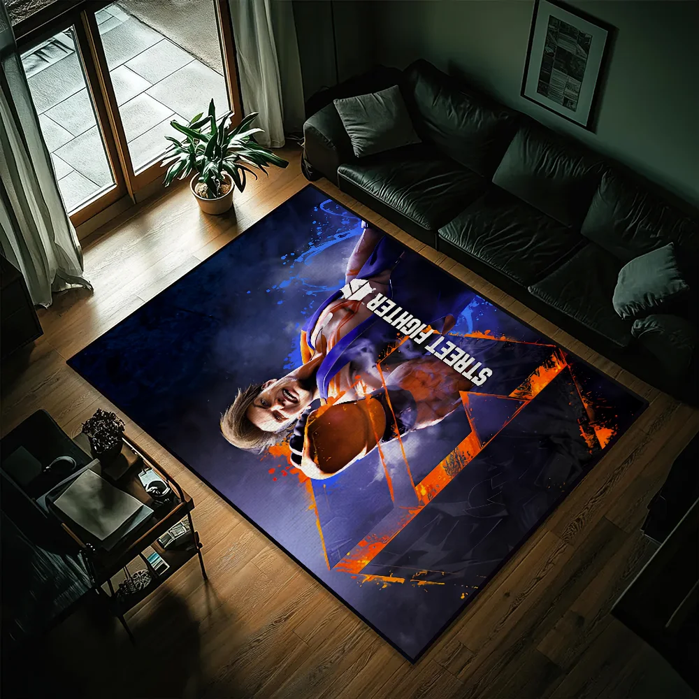 Game S-Street Fighter Kleiner Teppich Nachttisch Küche Bad Wohnzimmer Haus Schlafzimmer Bodenmatte Fußmatte Großer Teppich Dekoration – Detail 8