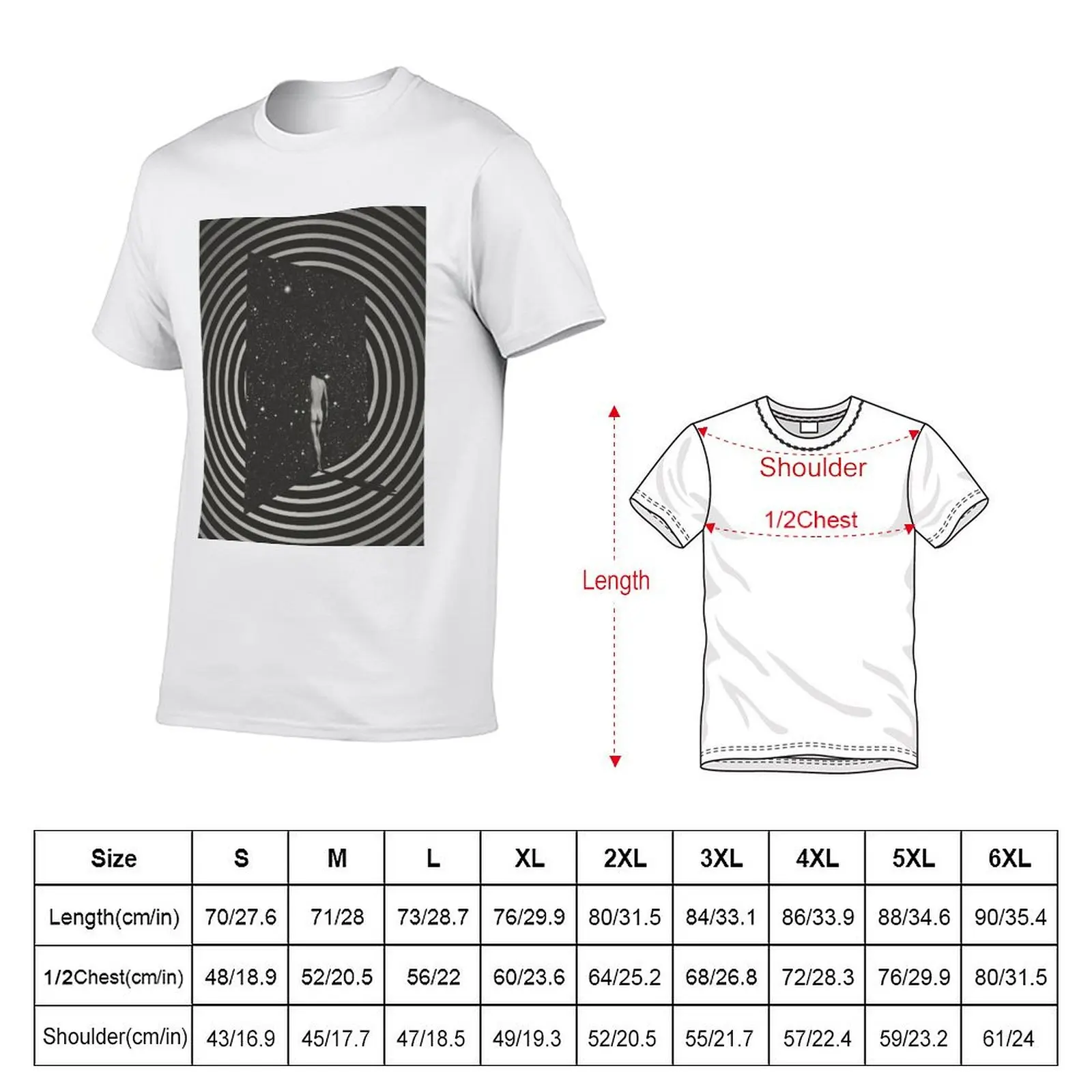 Transition T-Shirt Minimal Art Print T-Shirt