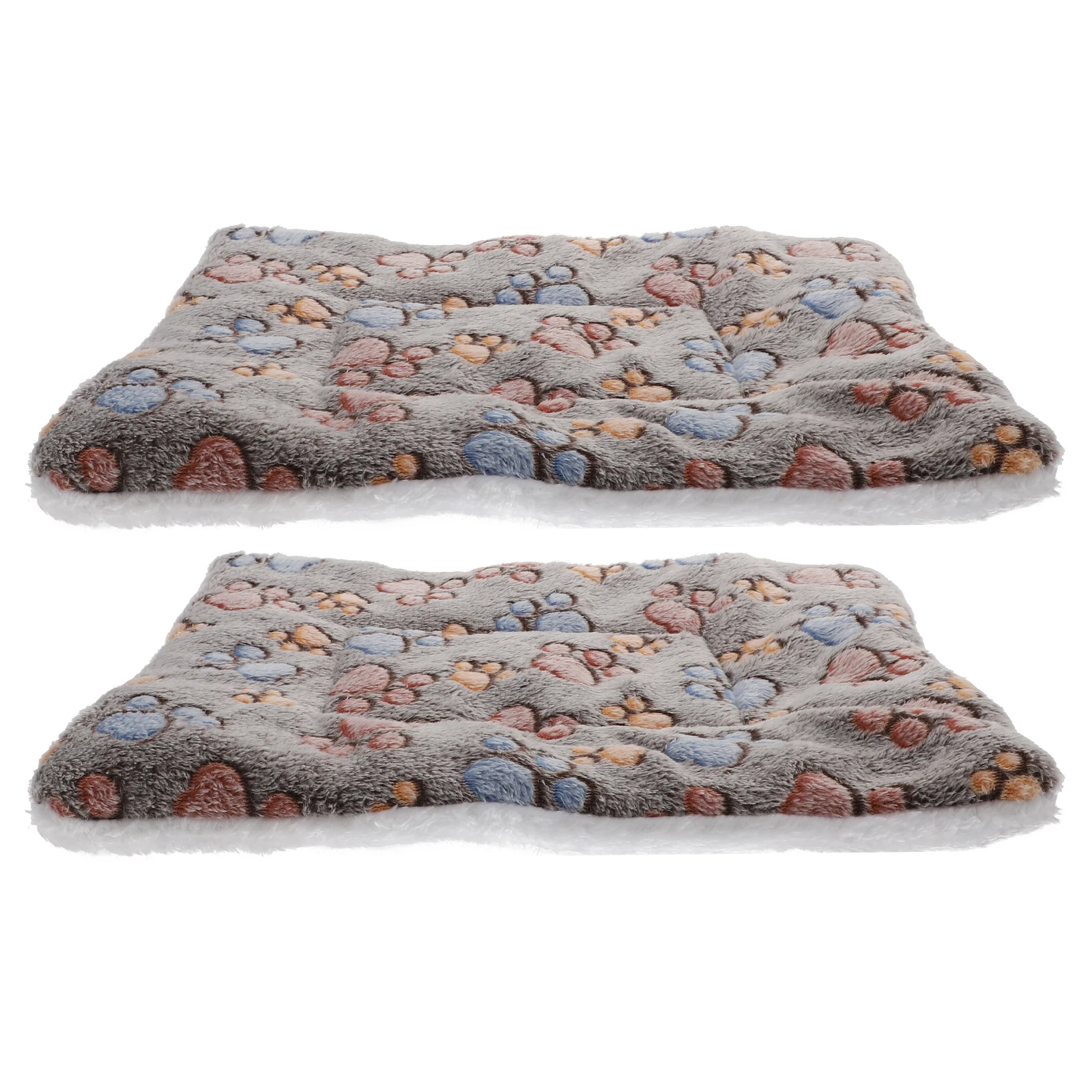

2 Pcs Small Rugs Pet Blanket Sleeping Pad Cat Mats for niture Dog Cushion Comfortable