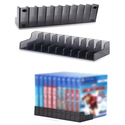 2pcs Game disc storage rack compatible with PS4/slim/pro