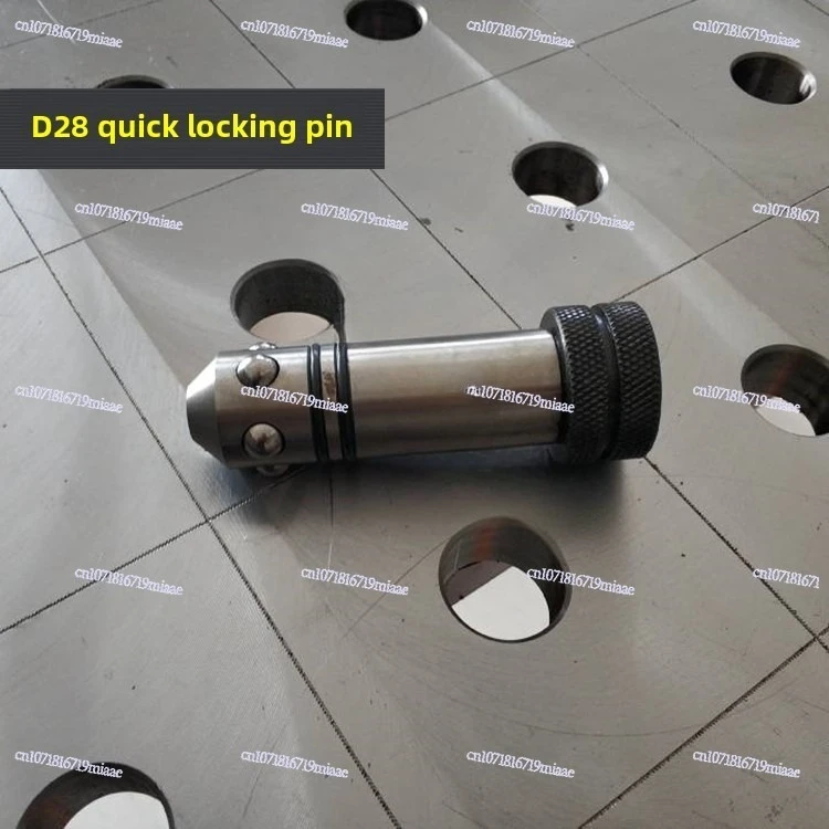 Hexagonal Countersunk Joint Positioning Magnetic Pin 3D Flexible Welding Platform
