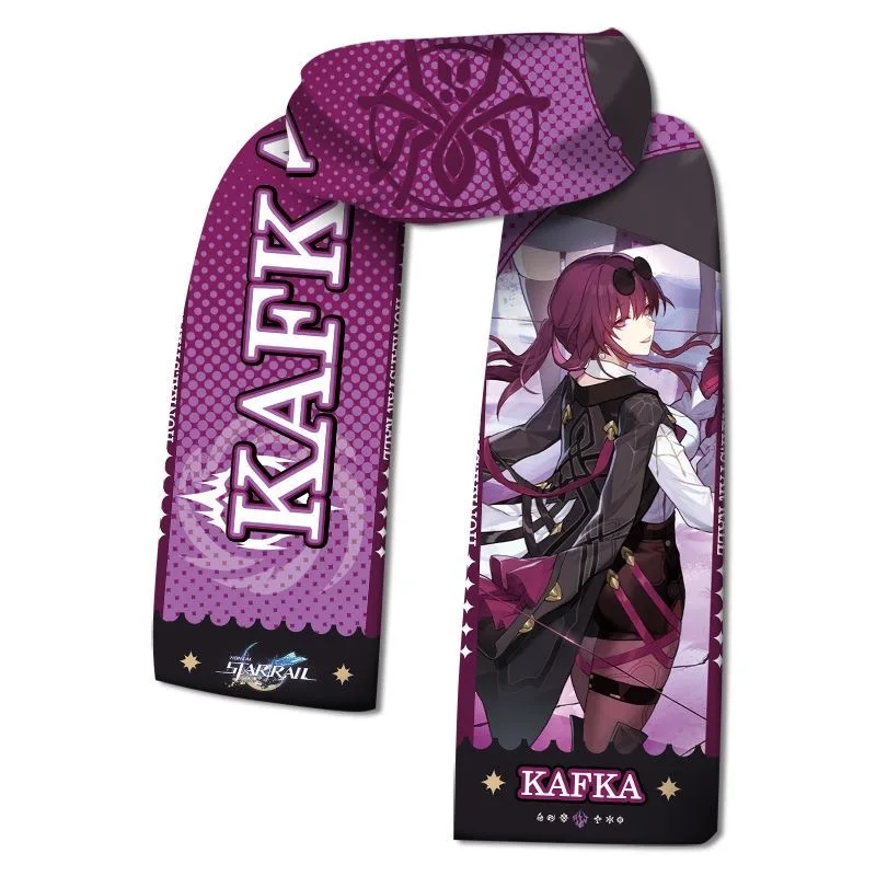 Honkai: Star Rail Men Women Warm Winter Animation Accessories Anime Scarf Cosplay Costume Scarves Neckerchief Warm