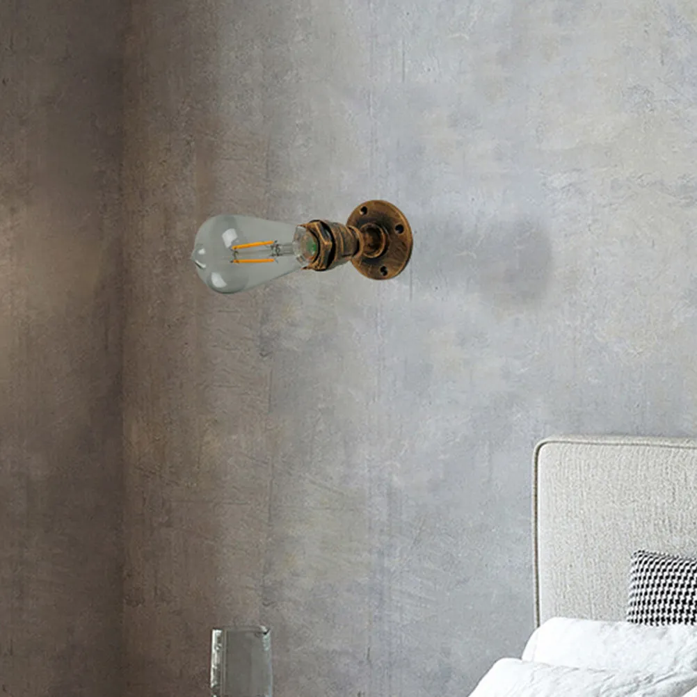 

Винтажный настенный светильник в деревенском стиле из железа, ретро-бра для спальни, ванной, прихожей, коридора, лестницы, зеркала, для дома в стиле фермерского дома