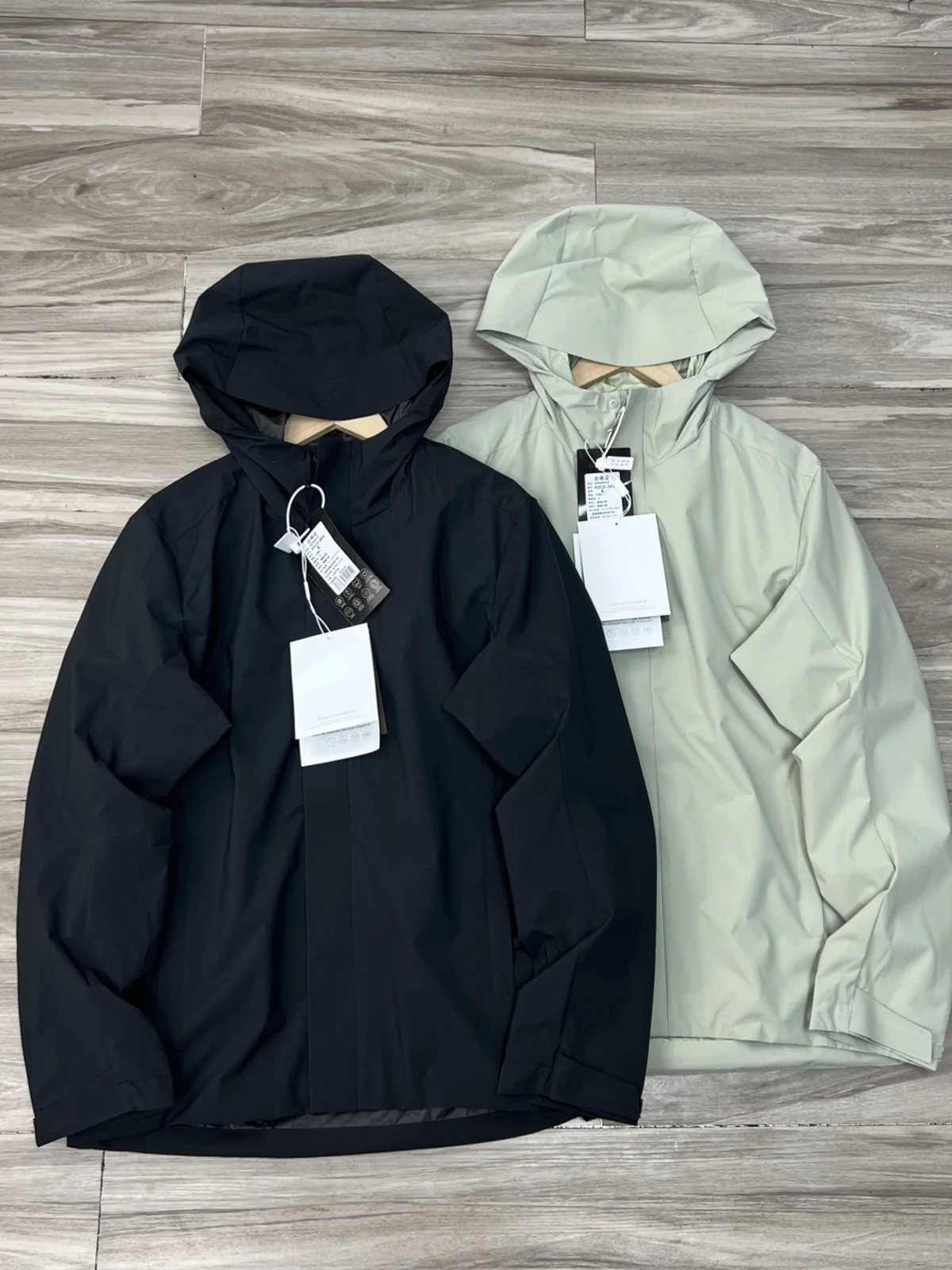 

Men's Outdoor Windproof Waterproof Soft ell Jaet Casual Hooded Coat Busin Casual Outerwear Faion Urban Sle