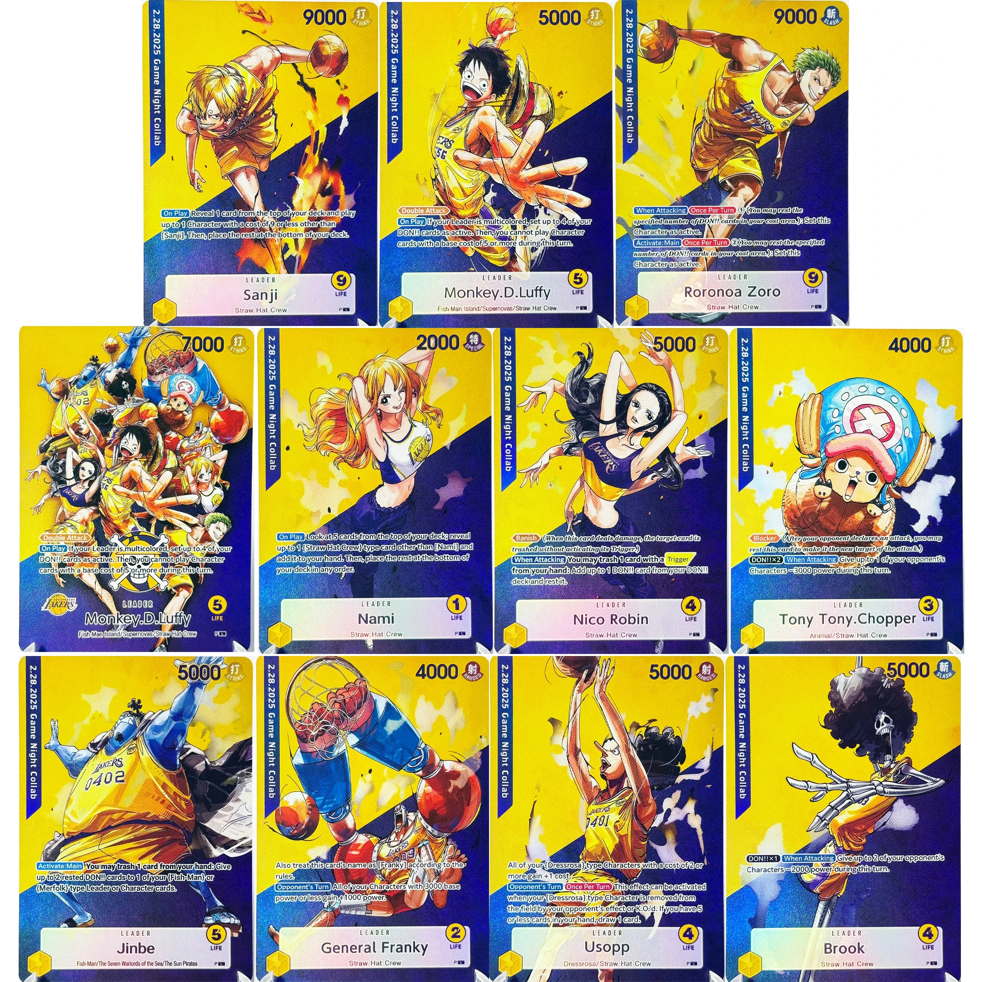 One Piece Custom Leader Card Cerezo Osaka Soccer Fish-Man Island