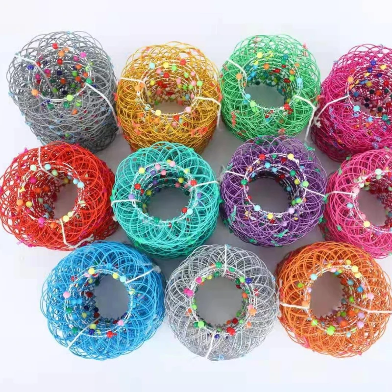 لعبة النخيل الحديدي سلة الأزهار: 36 تحولًا تطوير إدراك الألوان، أداة حرفية مونتيسوري، هدية العيد