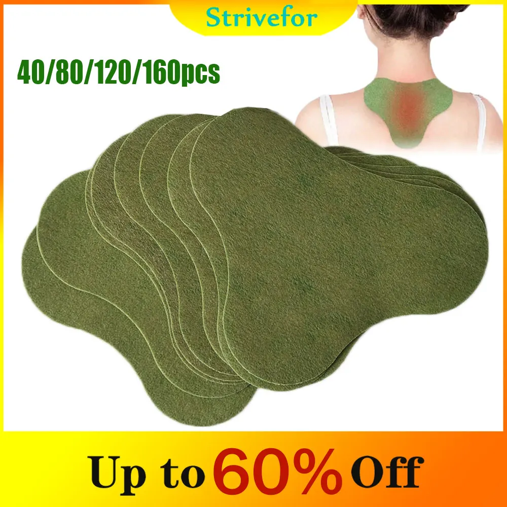 

40/80/120/160 шт. нашивка для горячего компресса на шею, подходящая для работы по дому, работы, офиса и путешествий на открытом воздухе