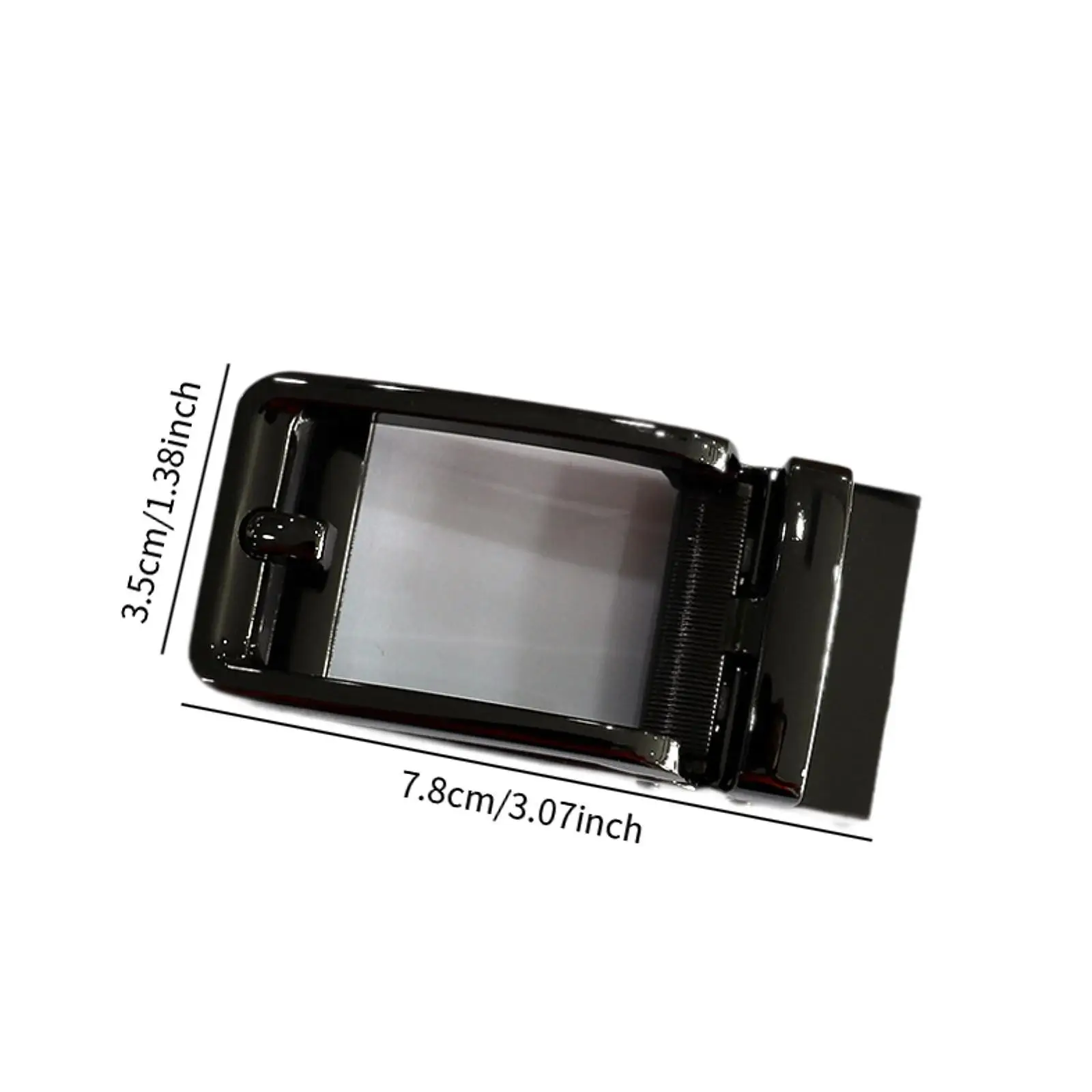 الرجال حزام السقاطة مشبك المدمجة بسيطة التلقائي سبيكة الشريحة حزام ملحق موضة أنيقة حزام حزام مشبك استبدال